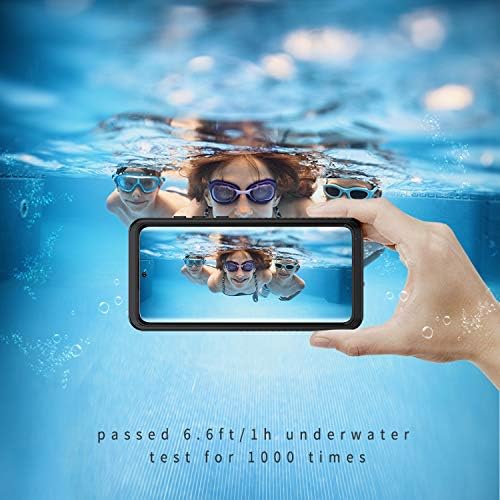 Lanhiem Samsung Galaxy S20+ Plus מארז, IP68 אטום למים אטום אבק אטום מארז עם מגן מסך מובנה, כיסוי מגן כבד בגוף