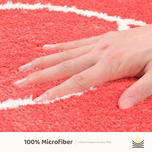MOLESUN שטיח אמבטיה של בעלי חיים חמוד 23.6 X 31.4 מחצלת אמבטיה ללא החלקה שטיח מקלחת רכה שטיח מיקרופייבר מיקרופייבר