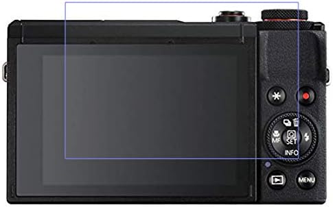 Awaduo מגן על מסך מזכוכית מזג עבור Canon PowerShot G7X Mark III מצלמה, אנטי-סקרט עם זכוכית אמיתית