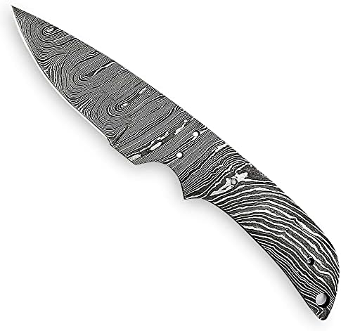 דמשק להב ריק תפור לפי מידה עבור סכין ביצוע 73