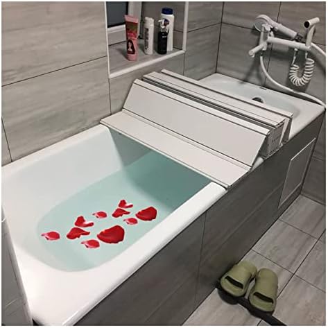 כיסוי אמבטיה מתקפל של PVC, מכסה אמבטיה של בידוד אמבטיה אבק אבק מכסה אמבטיה, 1.2 סמ עובי אמבטיה אמבטיה כיסוי לאחסון