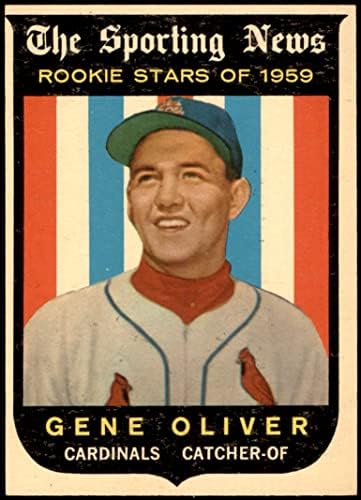 1959 Topps 135 Gene Oliver St. Louis Cardinals Ex/MT Cardinals