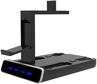 OnSeuk תואם ל- PSVR2 אחסון אחסון של ידית טעינה PS VR2 מחזיק אוזניות עבור PS VR2 אביזרי בקר העבר חלון ראווה VR