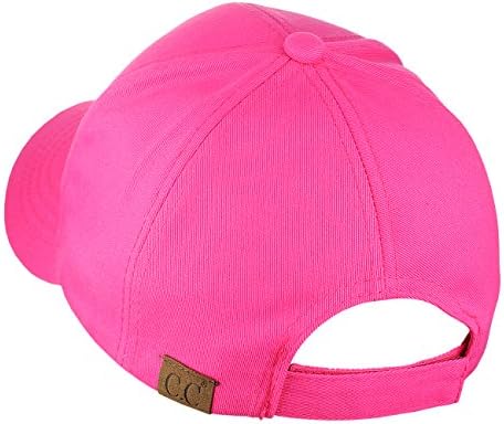 C.C ציטוט רקום לנשים כובע בייסבול כותנה מתכוונן