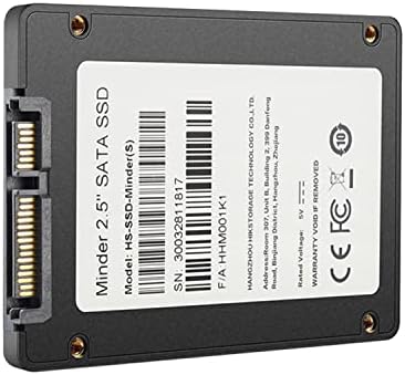 Hikvision Minder 2.5 אינץ 'SSD 240 ג'יגה -בייט, אחסון דיסק כונן מוצק פנימי, 6 ג'יגה -בייט/שניות עד 560 מגהבייט/שניות, 3D