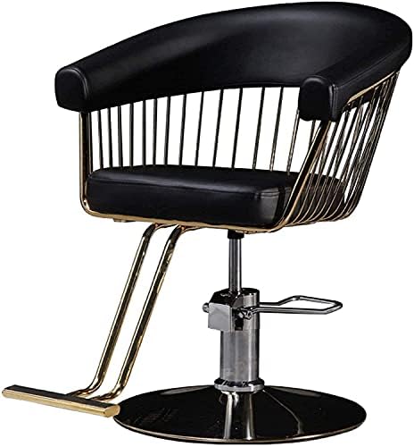 כסא סלון כסא הידראולי לעסקים או לבית, כיסא עיצוב יופי לחנות יופי כיסא ספר הידראולי עיצוב שיער עמיד סלון יופי כסאות