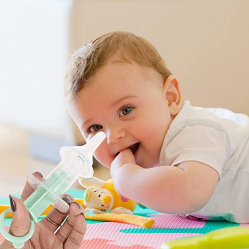 תינוק רפואת מוצץ ערכת מזון האכלת מתקן נוזל גלולת טפטפת מדידת כוסות עבור תינוקות יילוד / אקראי צבע