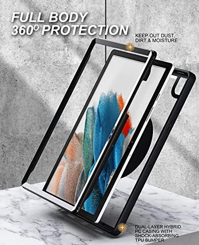 מארז מגן טבליות מארז קל משקל תואם ל- Samsung Galaxy Tab A8 10.5 אינץ