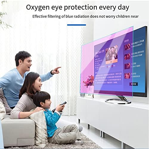מגני מסך טלוויזיה בשקיפות גבוהה מט מגן אנטי-בוהק/אנטי כחול אור/אנטי- UV, עבור LCD, LED, 4K OLED ו- QLED HDTV/A/55