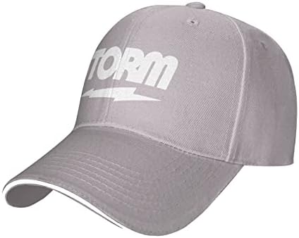 סערה סערה באולינג בייסבול כובע בייסבול כובע מתכוונן כובע מנתקים נשים כובע היפ הופ