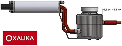 אוקסליקה 110 וולט פרו קל עם בינוני גודל מתקן צינור-חומצה אוקסלית מאדה