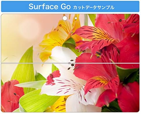 כיסוי מדבקות Igsticker עבור Microsoft Surface Go/Go 2 אולטרה דק מגן מדבקת גוף עורות 000970 פרח אזלאה