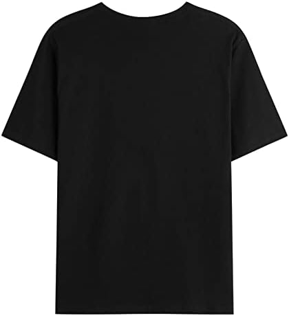 חולצות טריקו של ZDDO לקיץ לגברים שרוול קצר פשוט הדפסת ורד גרפי פשוט