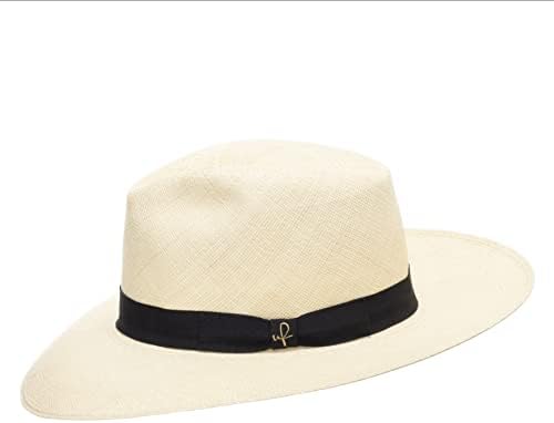 כובע פדורה קש של מונקו פנמה עם סיכת קסם גולף