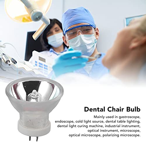 כיסא שיניים מקצועי אורות נורת הלוגן הולכת חום 12V 75W 35 ממ נורות לרופאי שיניים