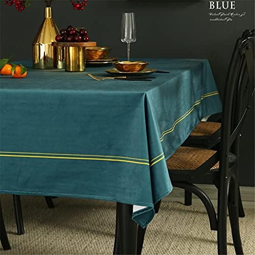 מפת שולחן UXZDX, שולחן אוכל, מפת שולחן, בד שולחן תה, כיסוי שולחן עגול אמריקאי מלבני בצבע אחיד