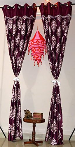 מנורות הודיות מסורתיות ויפות תלייה וגוונים רקמה ועבודת מראה עיצוב הבית אמנות 3 מנורת שכבה