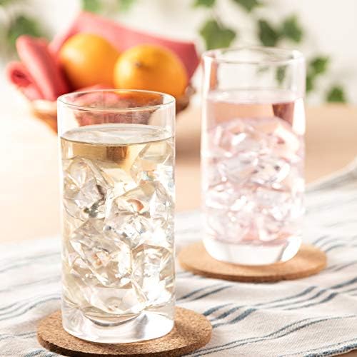 טויו סאסאקי כוס זכוכית, סנט נובו, תוצרת יפן, סט 96, בטוח מדיח כלים, 8.5 פלורידה