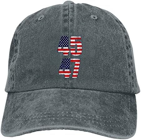 טראמפ 45 47 2024 נשיא וינטג 'כובע בייסבול כובע בייסבול כובע בייסבול מתכוונן.