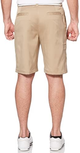 גברים של שטוח קדמי מטען גולף מכנסיים קצרים עם פעיל החגורה-גודל 30-44 גדול
