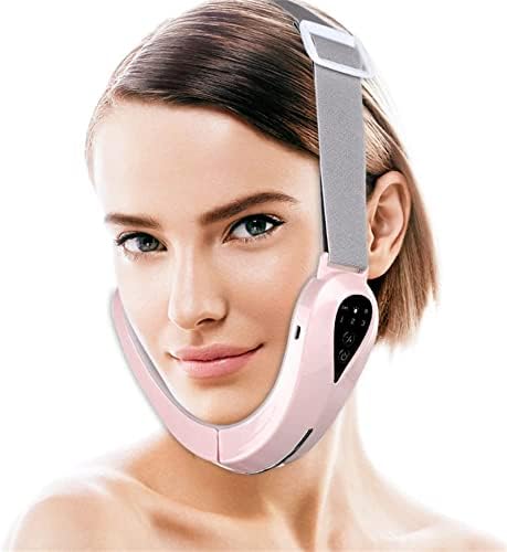חשמלי אינטליגנטי עיצוב פנים לעיסוי מיקרו דק סנטר כפול נייד אינטליגנטי מיצוק מעלית חגורת יופי מכשיר, ורוד