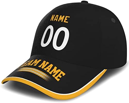 כובע מנהג כל שם ומספר כובע לגברים מתנות בהתאמה אישית לנוער