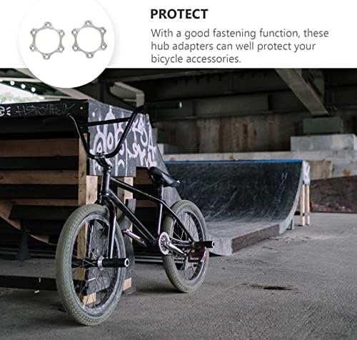 קליספיד 4 יחידות אלומיניום סגסוגת אופני רכזת מתאם דיסק בלם המרה מושבי רכזות דיסק מתאם אופניים רכזת מתאמים