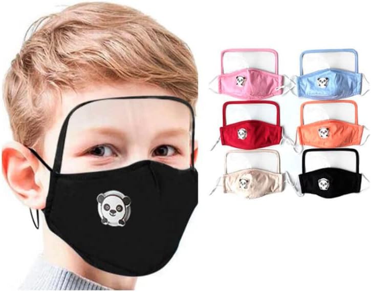 מסיכת פנים מצוירת של ילדים רחיצה לילדים עם מגן עיניים בתוספת פילטר פחמן