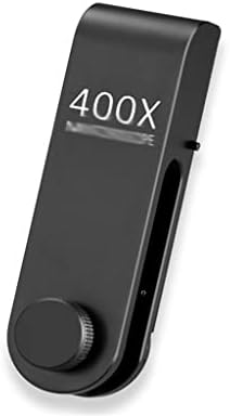Liuzh 400X טלפון נייד מיקרוסקופ 400X מזכוכית מגדלת מיקרוסקופ טלפון נייד מיני חיצוני