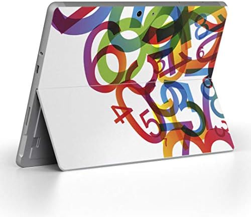 כיסוי מדבקות Igsticker עבור Microsoft Surface Go/Go 2 עורות מדבקת גוף דקיקים במיוחד של גוף 001108 דיגיטלי צבעוני