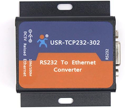 PUSR USR-TCP232-302 גודל זעיר RS232 ל- TCP ממיר IP סידורי RS232 ל- Ethernet Module Module Ethernet תומך DHCP/DNS