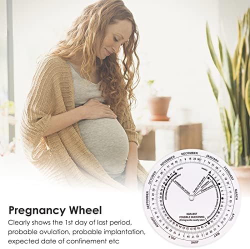מחשבון תאריך יעד בהריון של IFCOW, גלגל הריון 8 יחידות מחשבון תאריך היעד בהריון לרופאים מיילדות אחיות בהריון