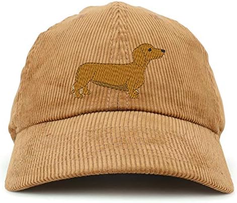 טרנדי הלבשה חנות תחש כלב כותנה קורדרוי לא מובנה בייסבול כובע
