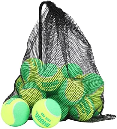 כדורי טניס טלון לילדים 12/18 אריזת כדור דחיסה כדור טניס כדור לילדים מתחילים אילוף ילדים מתאמנים ילדים כלבים