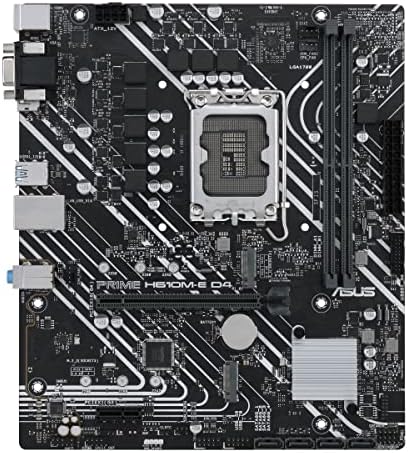 ASUS PRIME H610M-E D4-CSM Intel LGA 1700 MICRO ATX DDR4 לוח האם