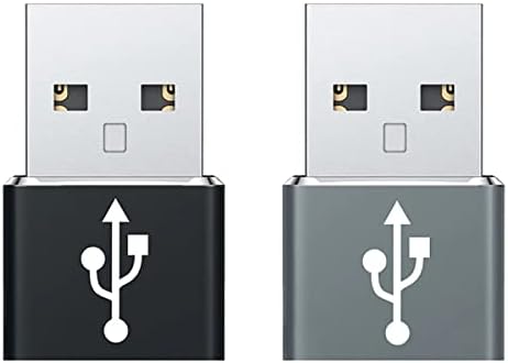 USB-C נקבה ל- USB מתאם מהיר זכר התואם למוטורולה Moto G60S שלך למטען, סנכרון, מכשירי OTG כמו מקלדת, עכבר, מיקוד, GamePad,