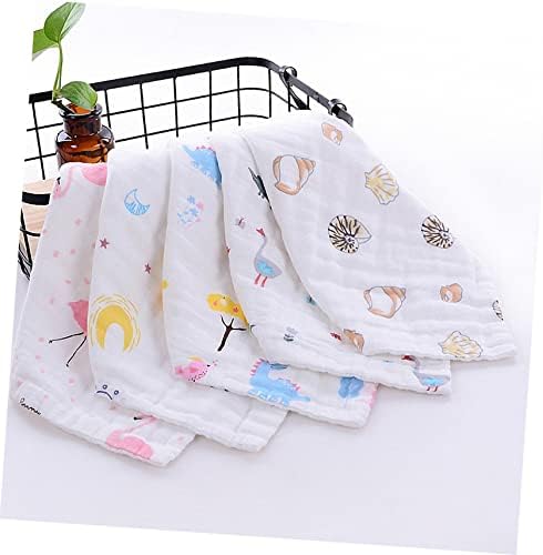 המוטון 5 יחידים מגבת פנים לתינוק מגבת כביסה לתינוקות מגבת מגבות אמבטיה מגבונים מגבית גבתות ברדס עם מגבות ברדס למגבות