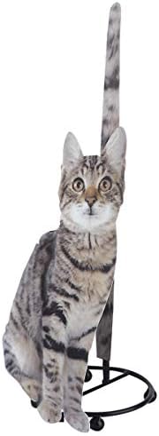 נייר קאבילוק מתקן מגבות דקורטיבי מגבת מגבות מדף קריקטורה סימולציה של חתול חתך חתלת