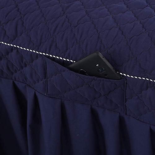 ז'ואן גיליון שולחן צבע מוצק של ז'ואן 4 חלקים חצאית מעסה סט חצאית סט מיטת יופי מיטה מיטת מיטה מיטת מיטה חצאית